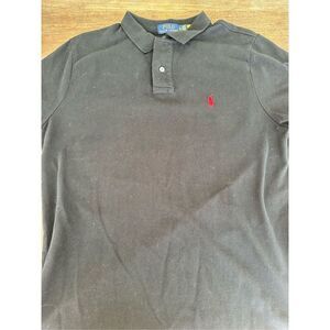 Polo Ralph Lauren Custom Slim Fit Polo Black Shirt, size XL